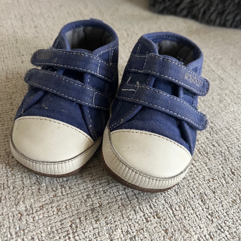 Kids Blue Canvas Shoes